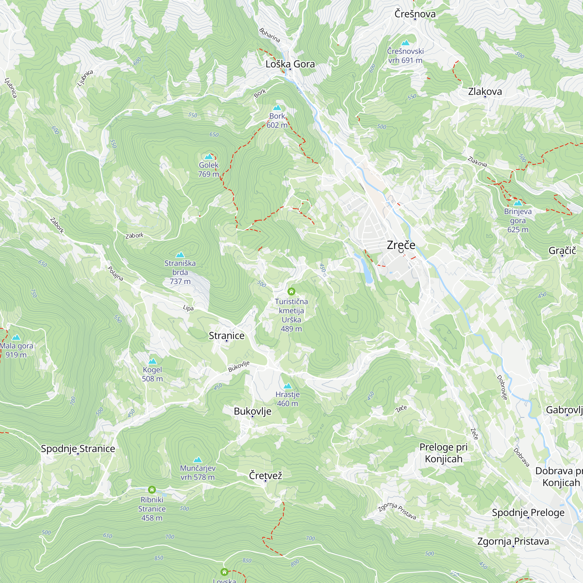 Turistična kmetija Urška map