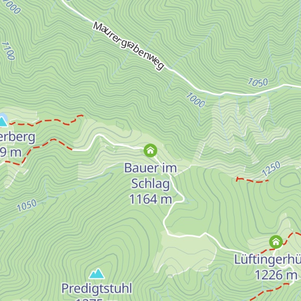 Map of Bauer im Schlag