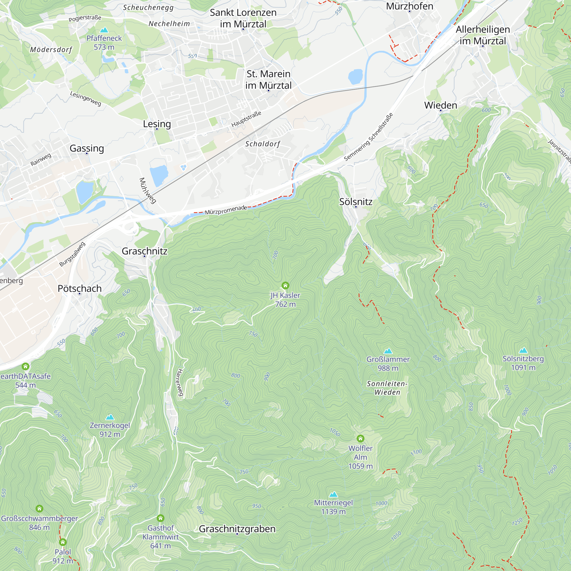 JH Kasler map