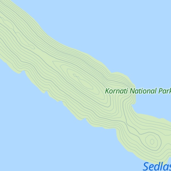 Map of Veli vrh