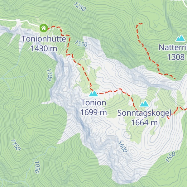Map of Tonion