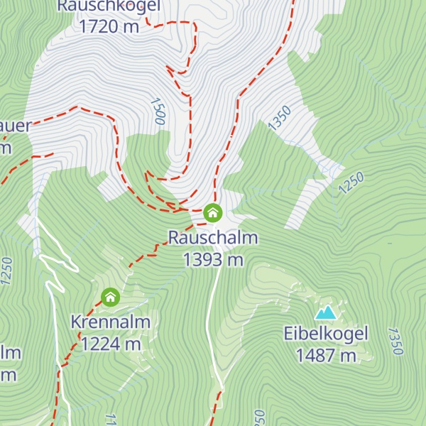 Map of Rauschalm