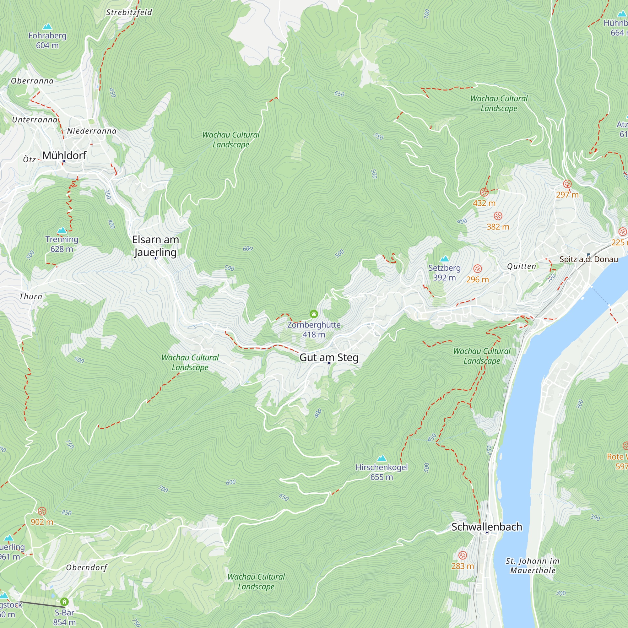 Zornberghütte map