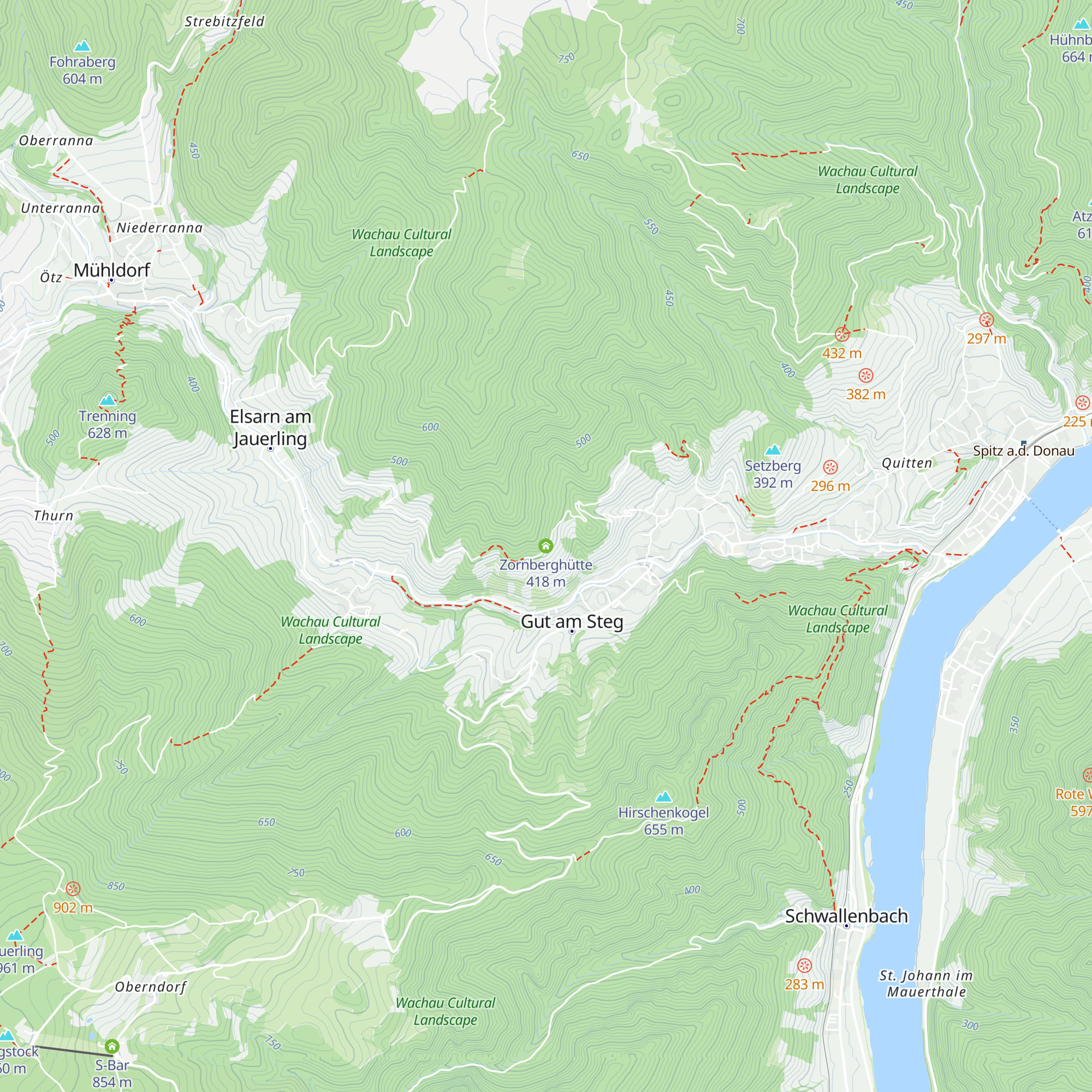 Zornberghütte map