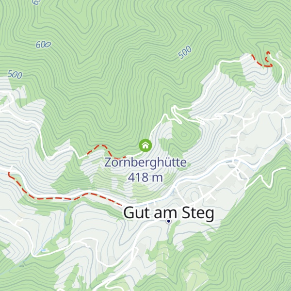 Map of Zornberghütte