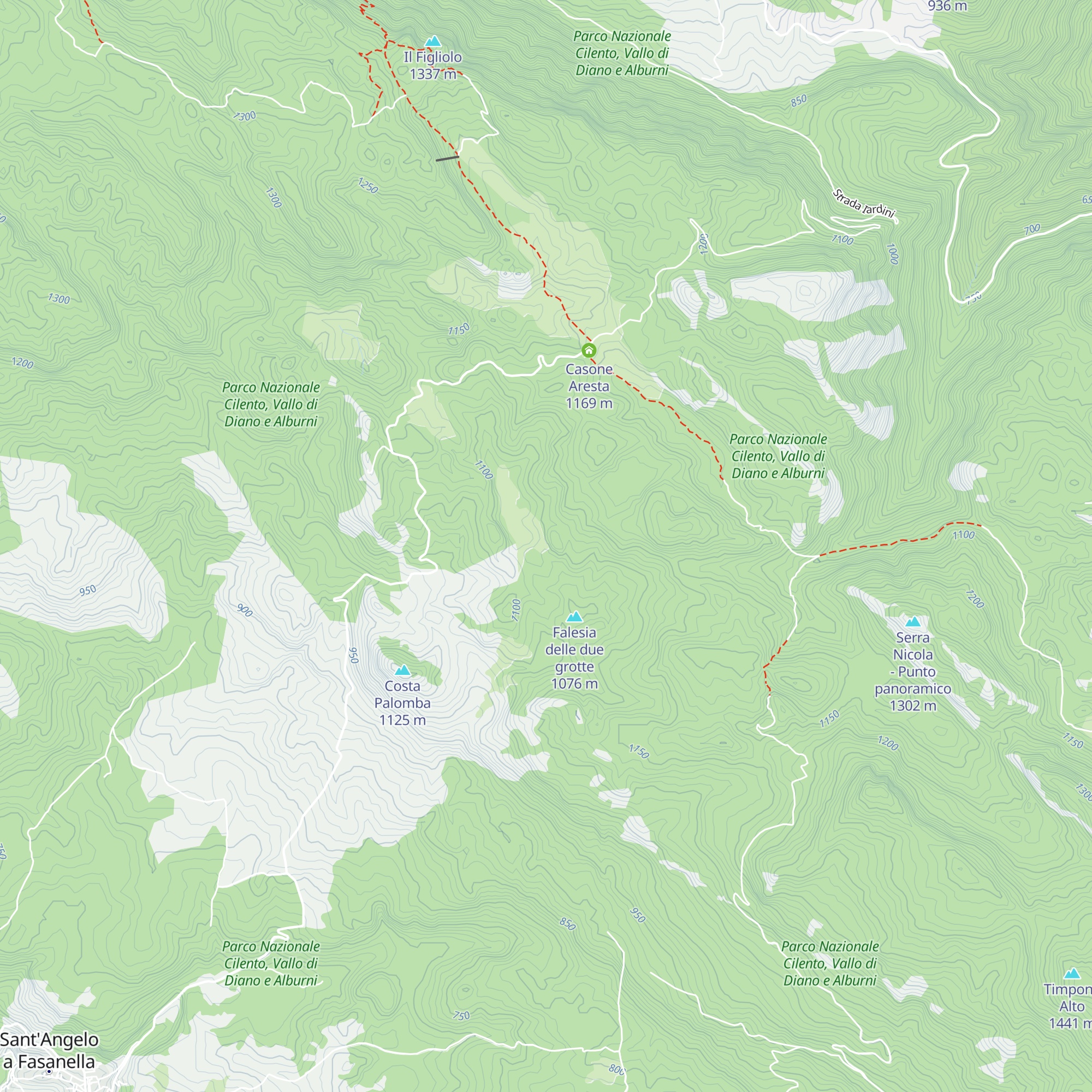 Valle S. Maria map