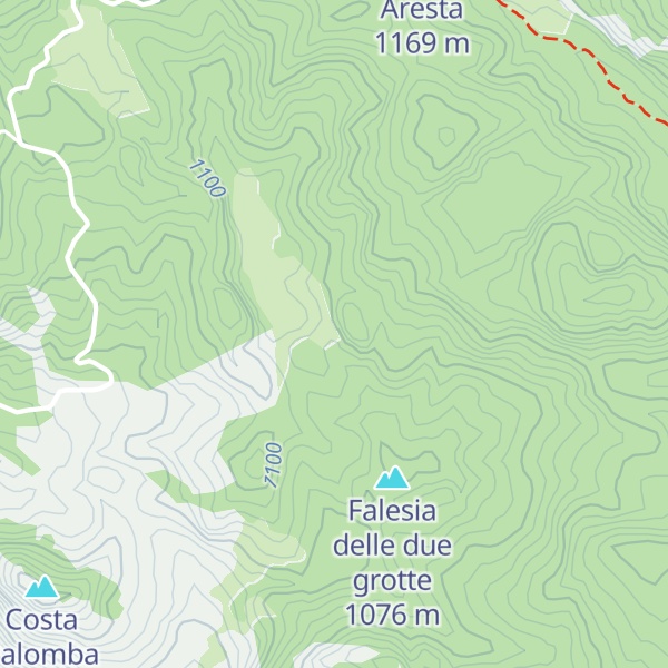 Map of Valle S. Maria
