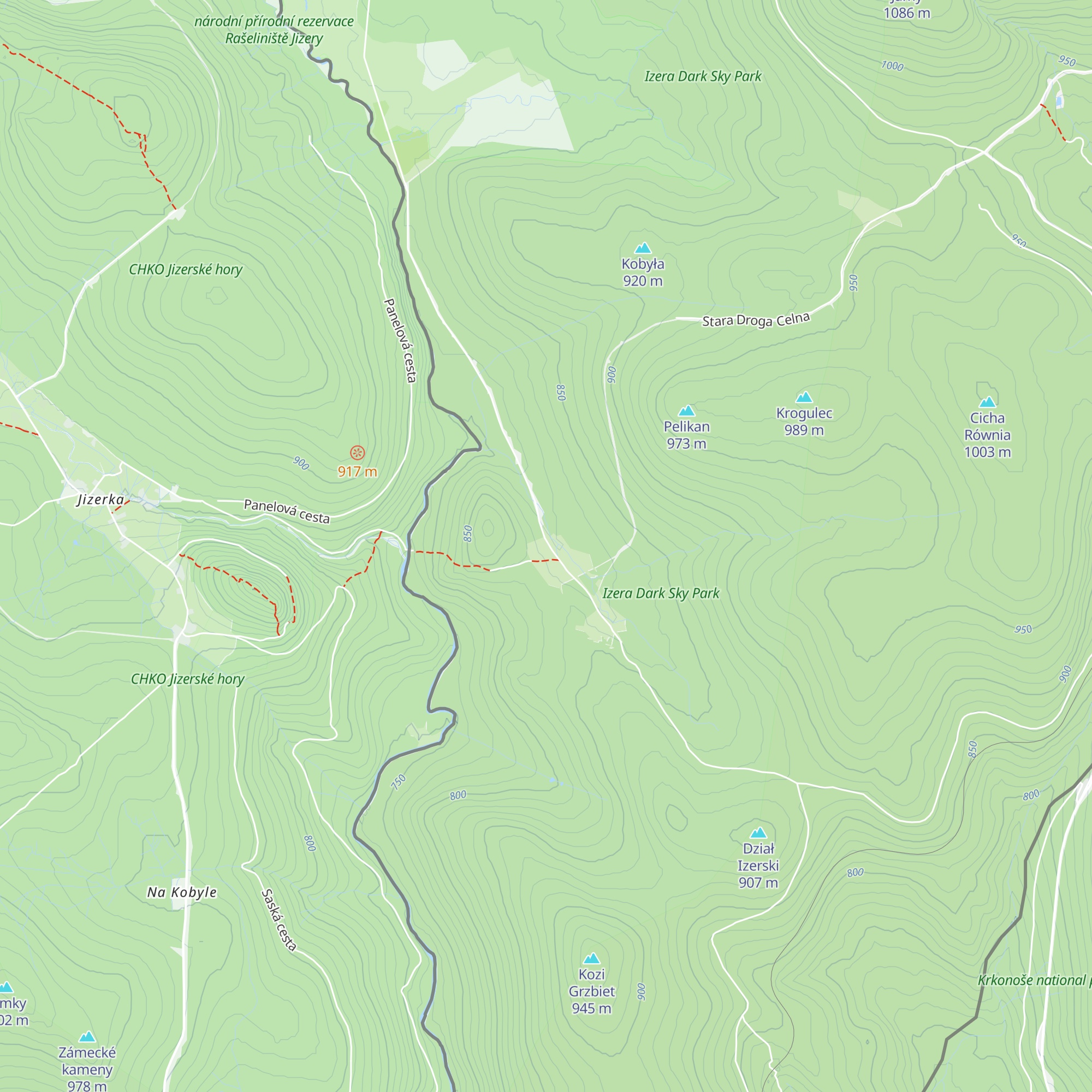 Stacja Turystyczna Orle map