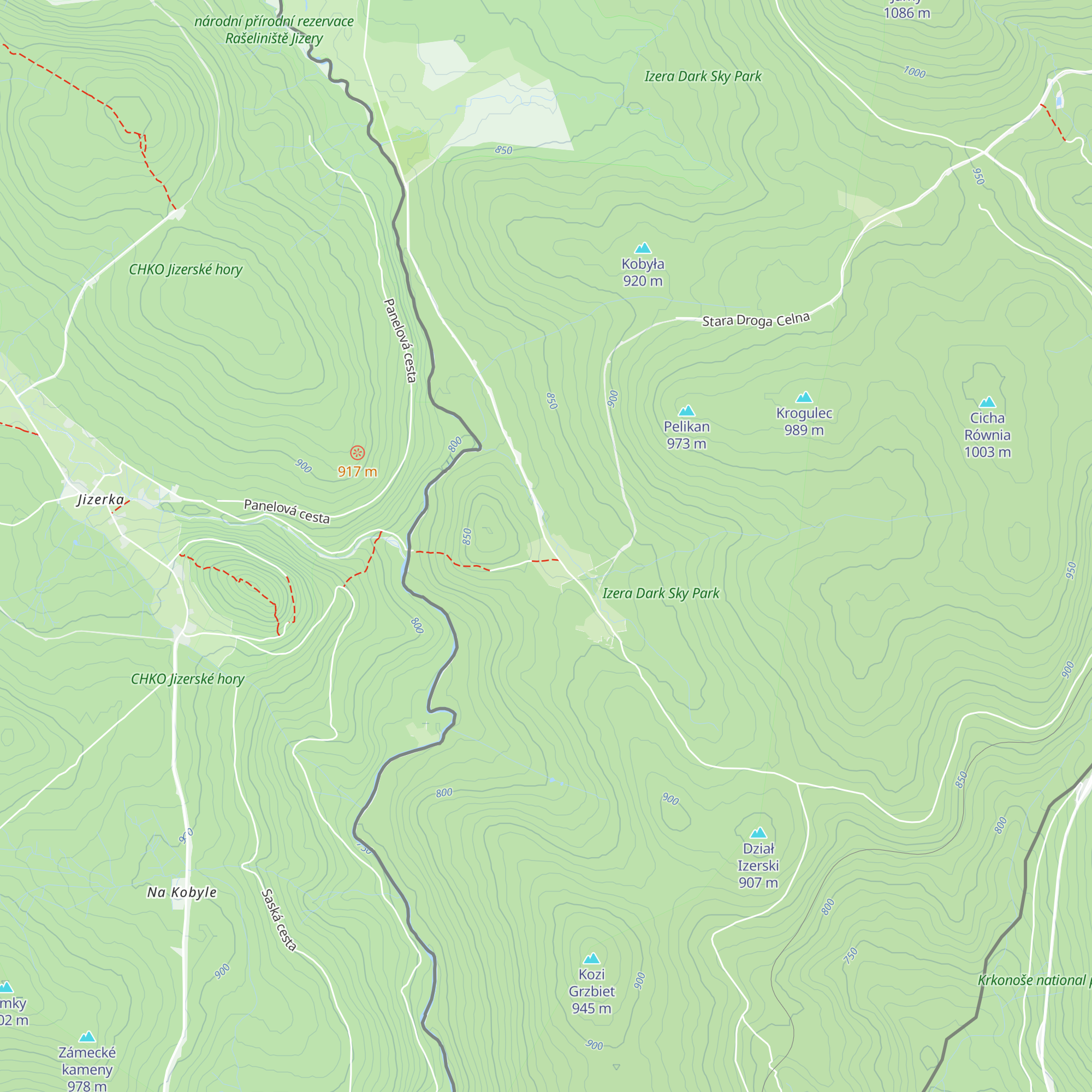 Stacja Turystyczna Orle map