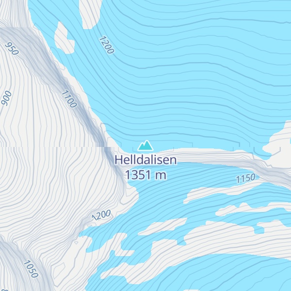 Map of Helldalisen
