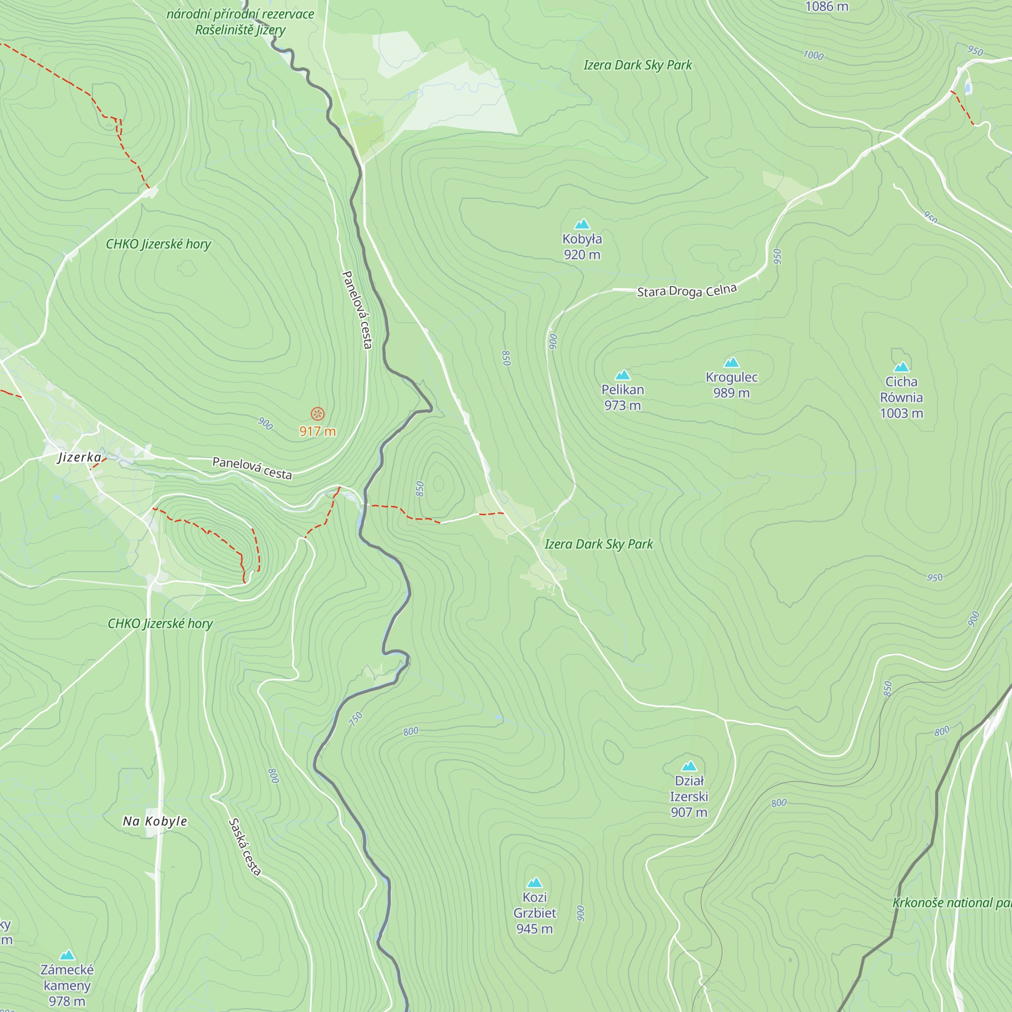 Stacja Turystyczna Orle map