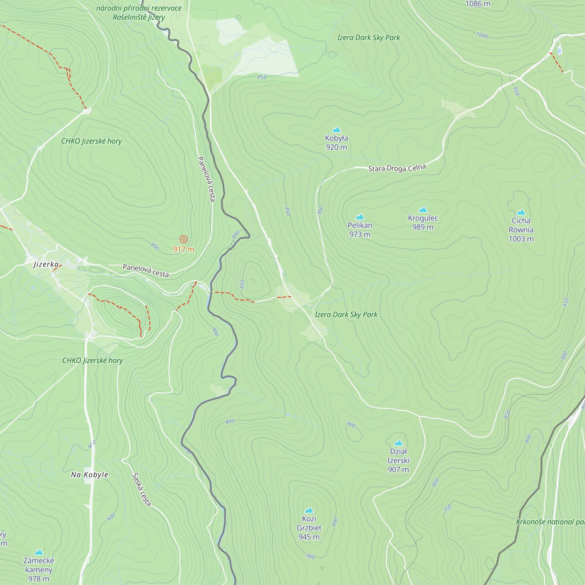Stacja Turystyczna Orle map