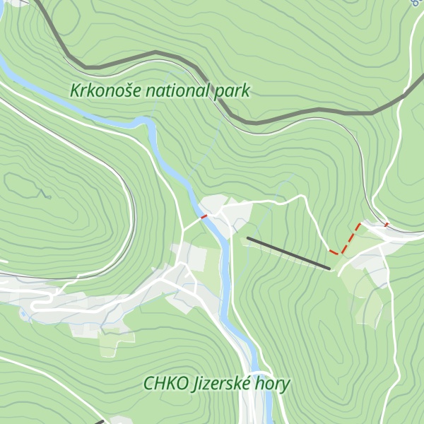 Map of Chata Sport Ski