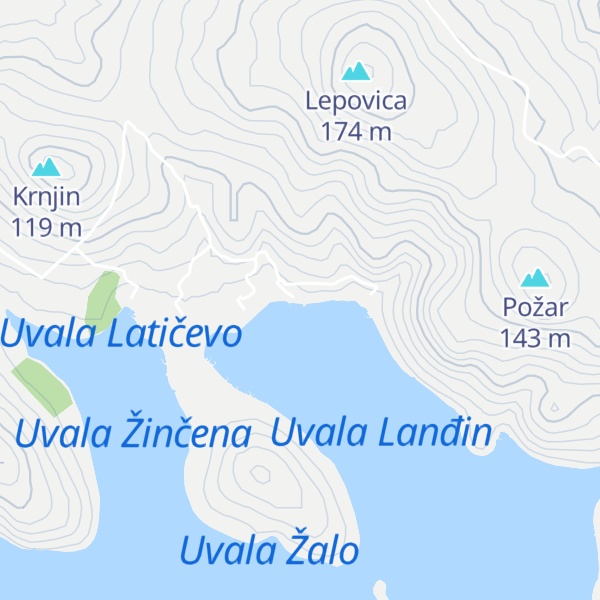 Map of Konoba Gajeta
