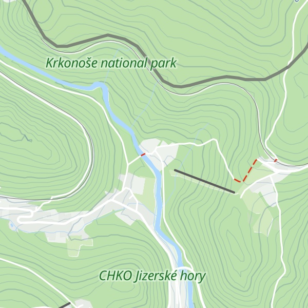 Map of Chata Pohoda
