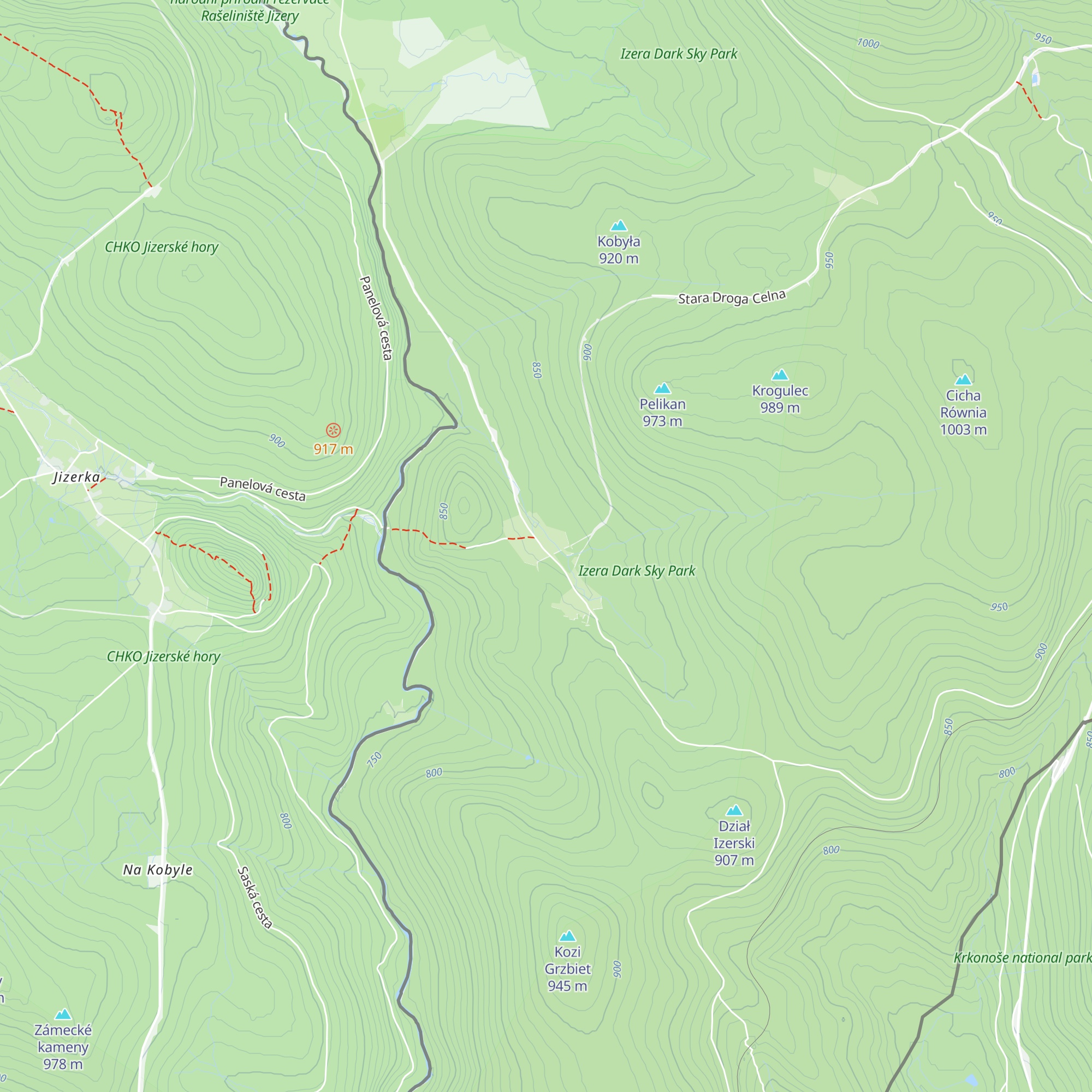 Stacja Turystyczna Orle map