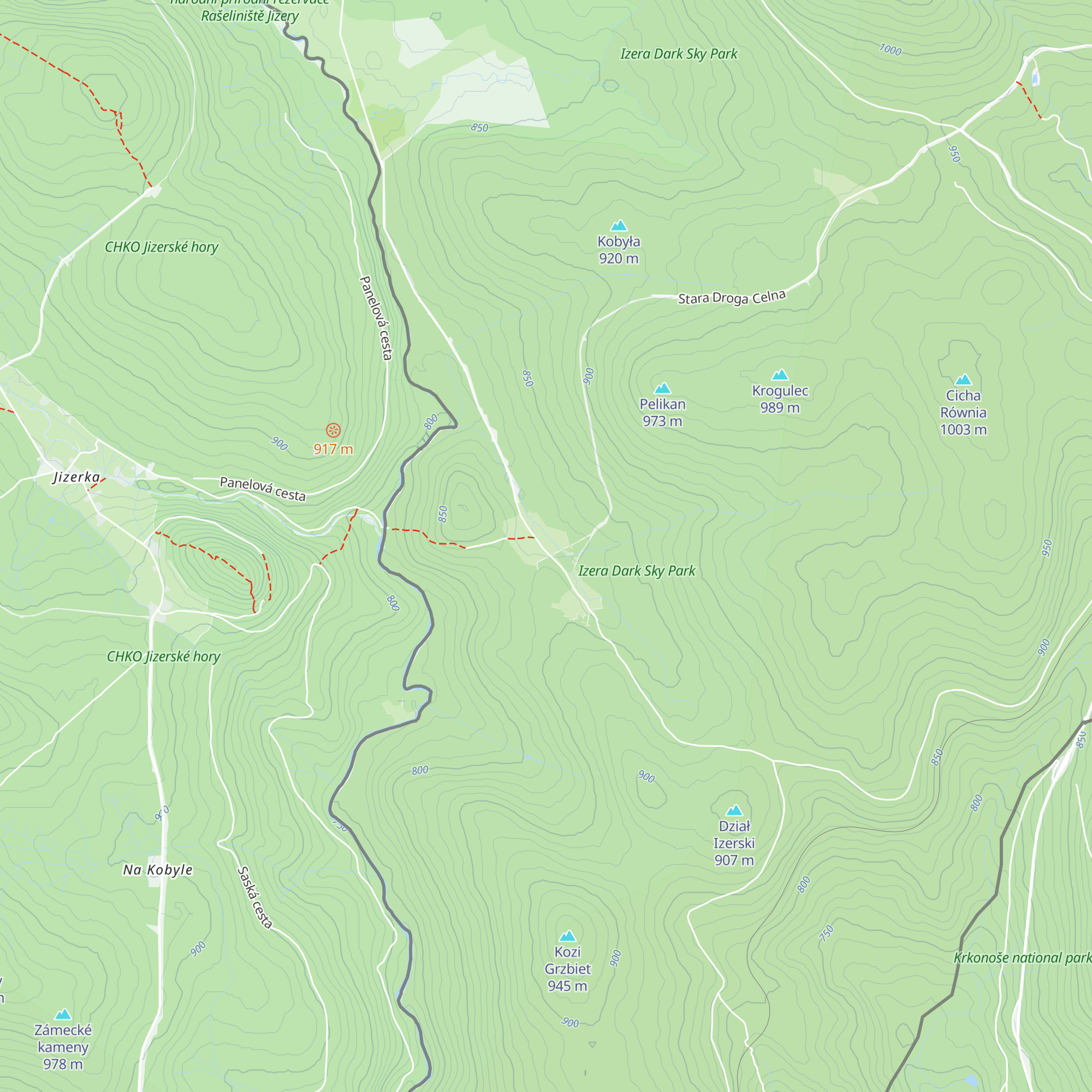 Stacja Turystyczna Orle map