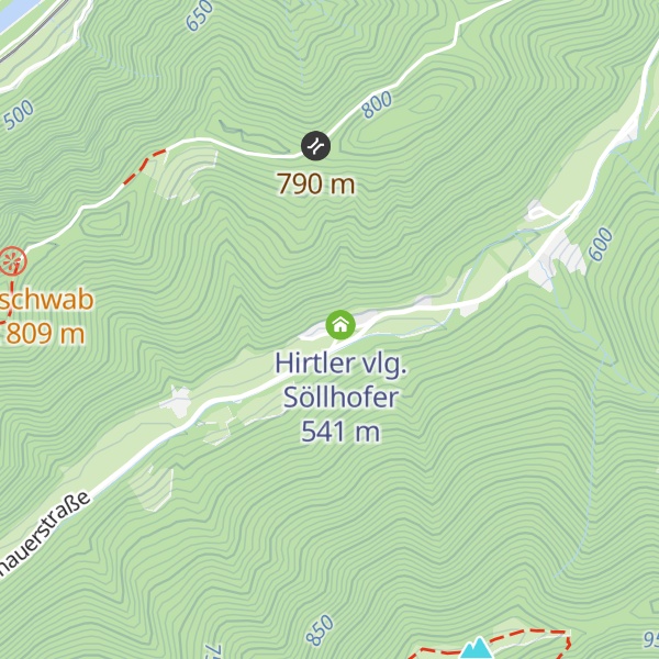 Map of Forstdienstleistungen Hirtler Georg