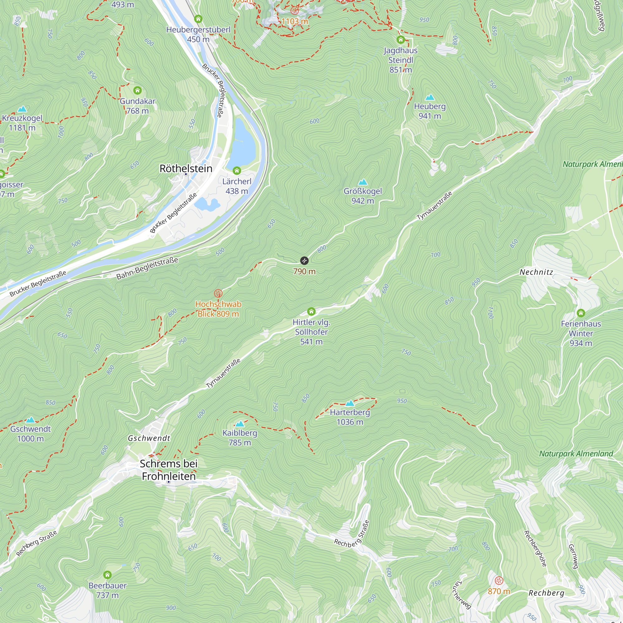 Hirtler vlg. Söllhofer map