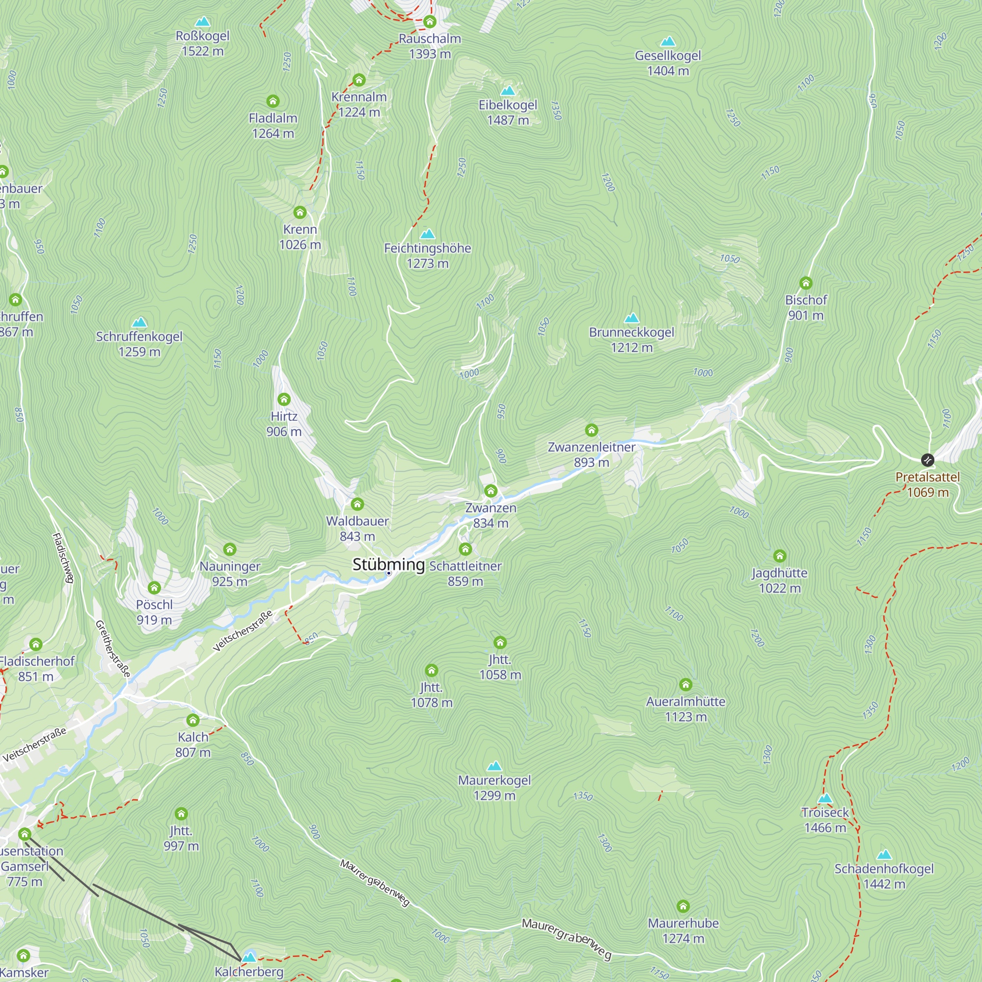 Zwanzen map