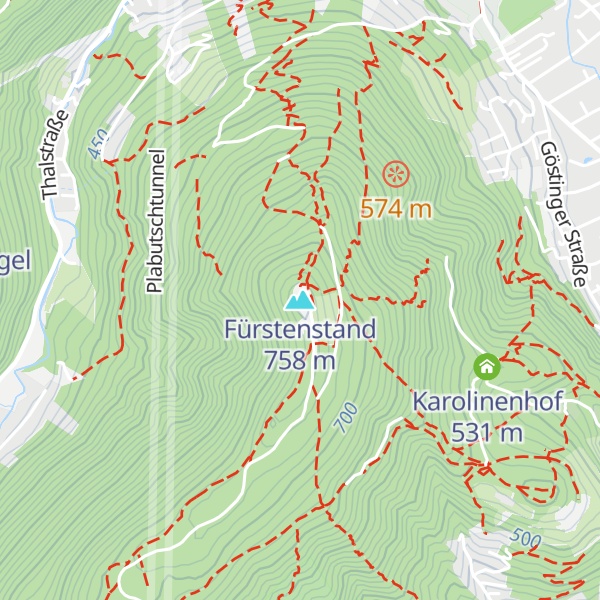 Map of Fürstenstand