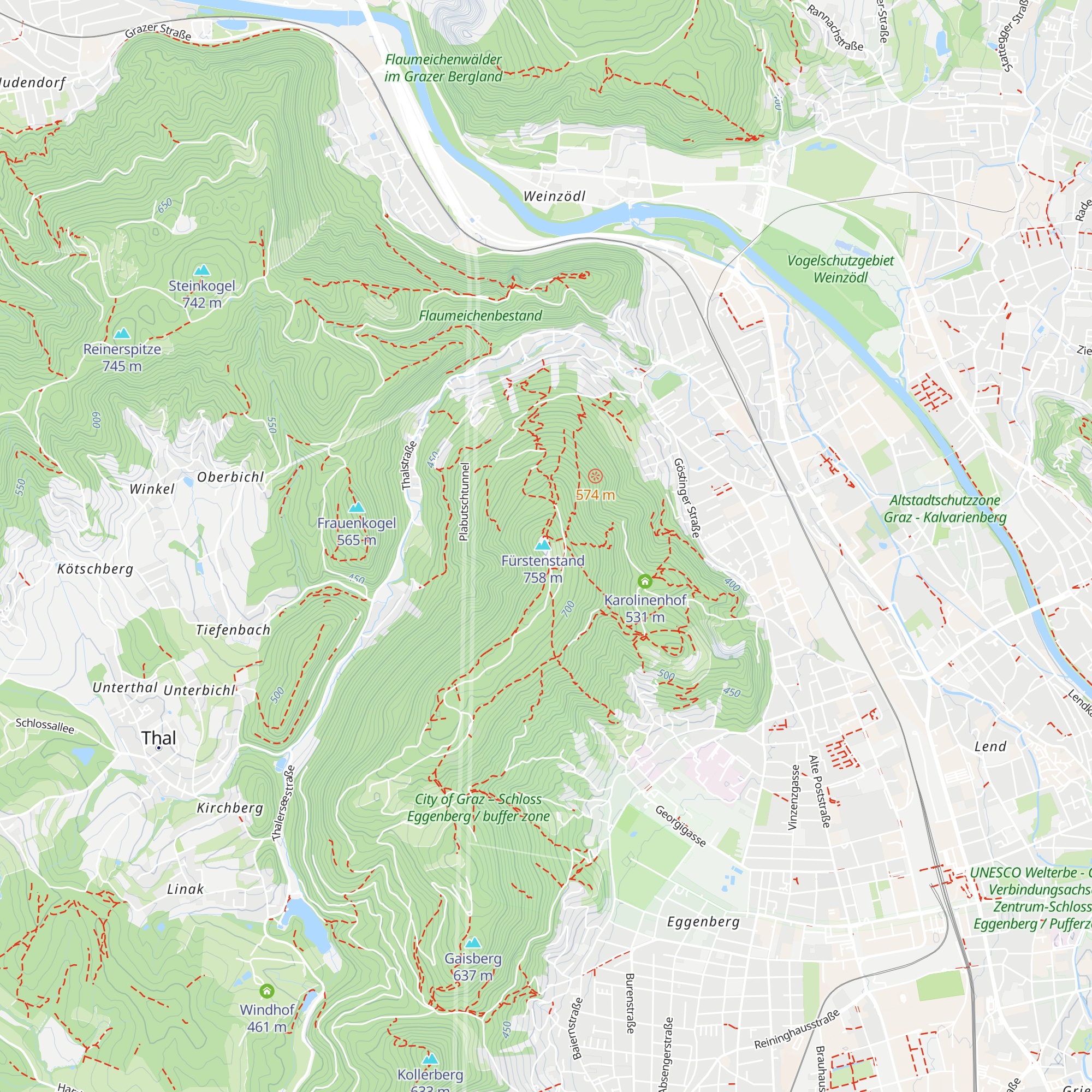 Fürstenstand map