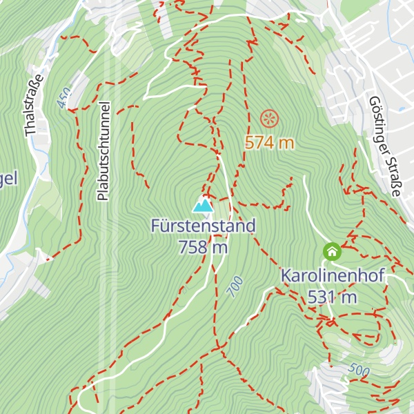 Map of Fürstenstand