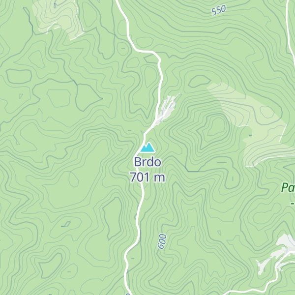 Map of Brdo