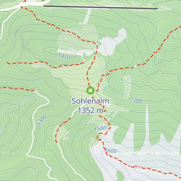 Map of Sohlenalm