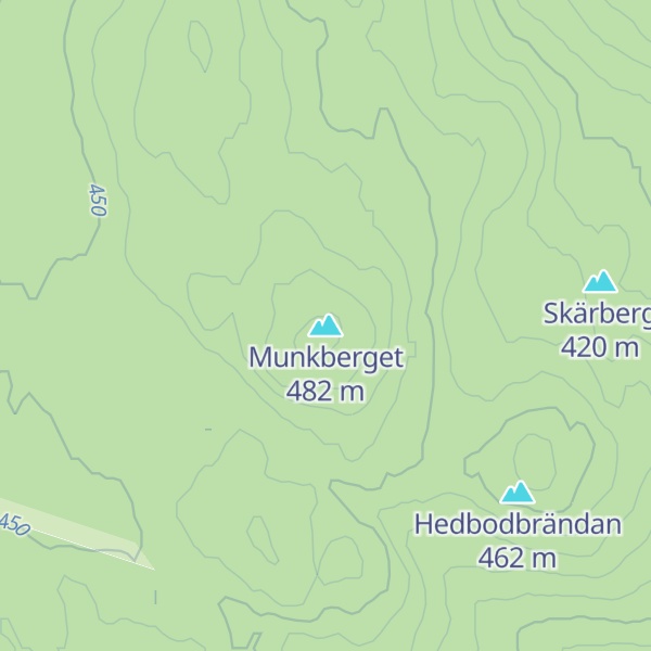 Map of Munkberget