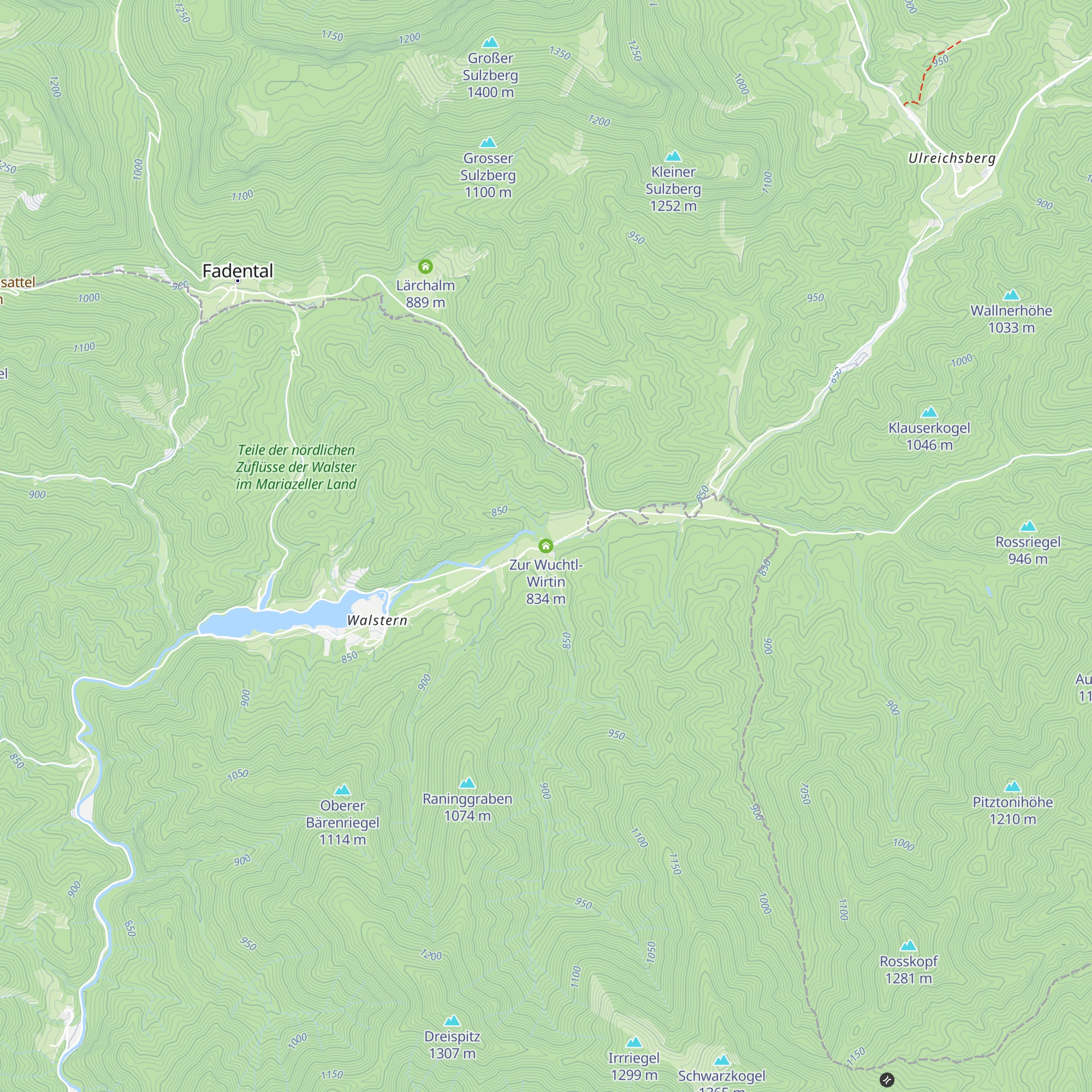 Zur Wuchtl-Wirtin map