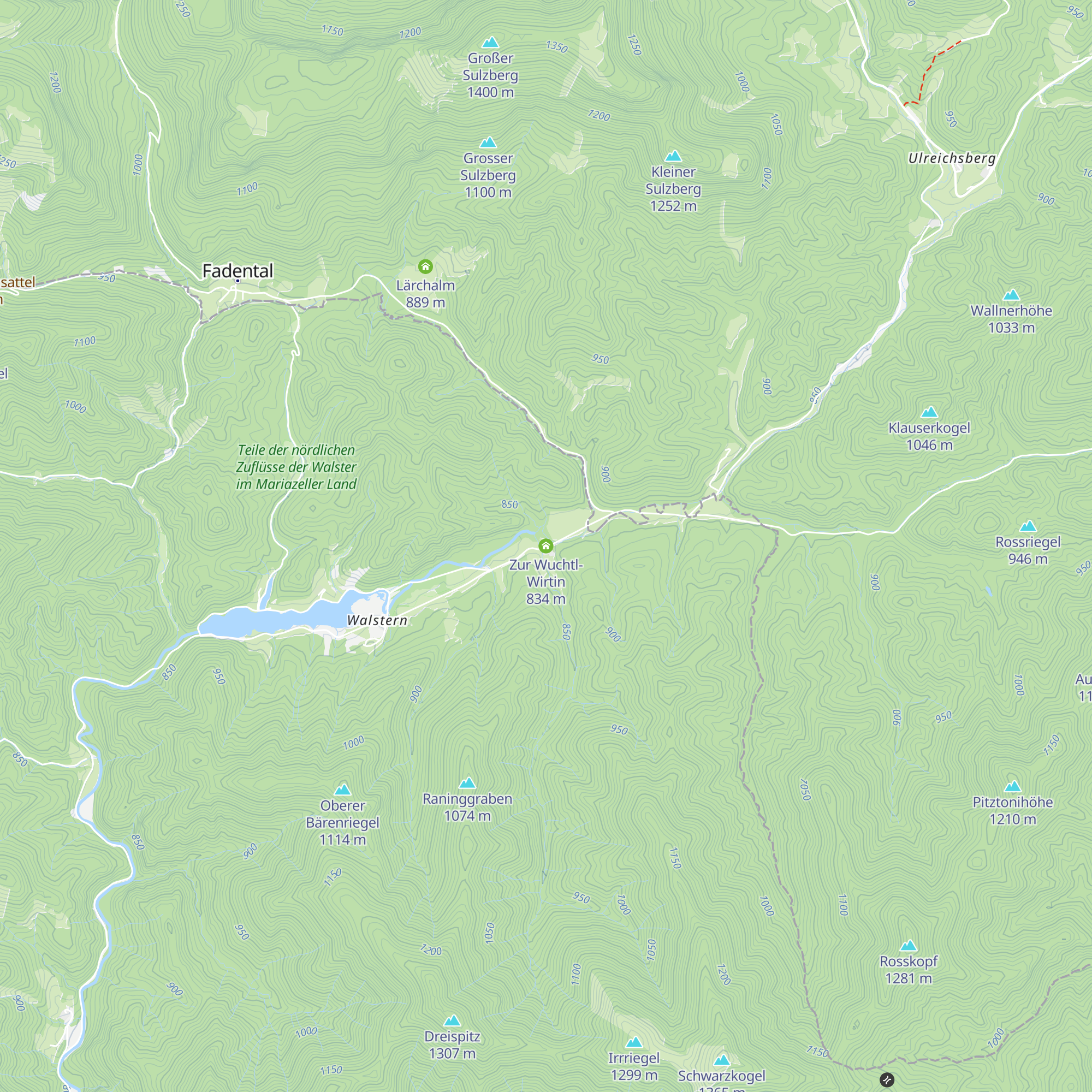 Zur Wuchtl-Wirtin map