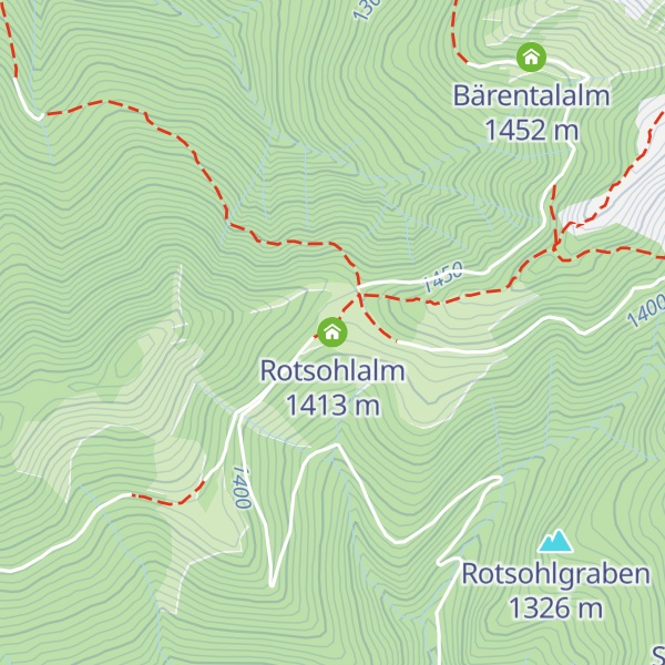 Map of Rotsohlalm