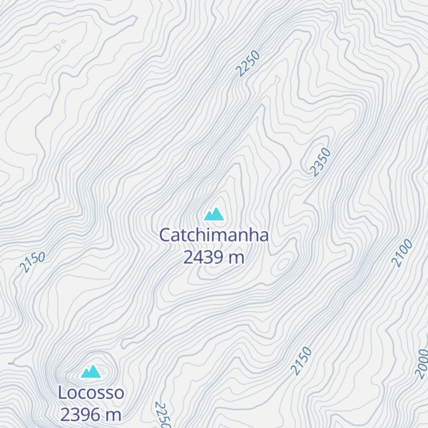 Map of Catchimanha