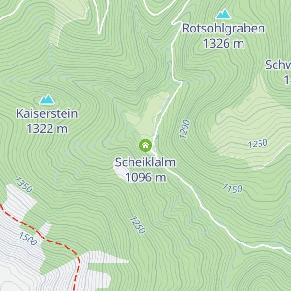 Map of Scheiklalm