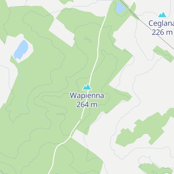 Map of Wapienna