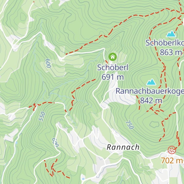 Map of Brunnfranzl