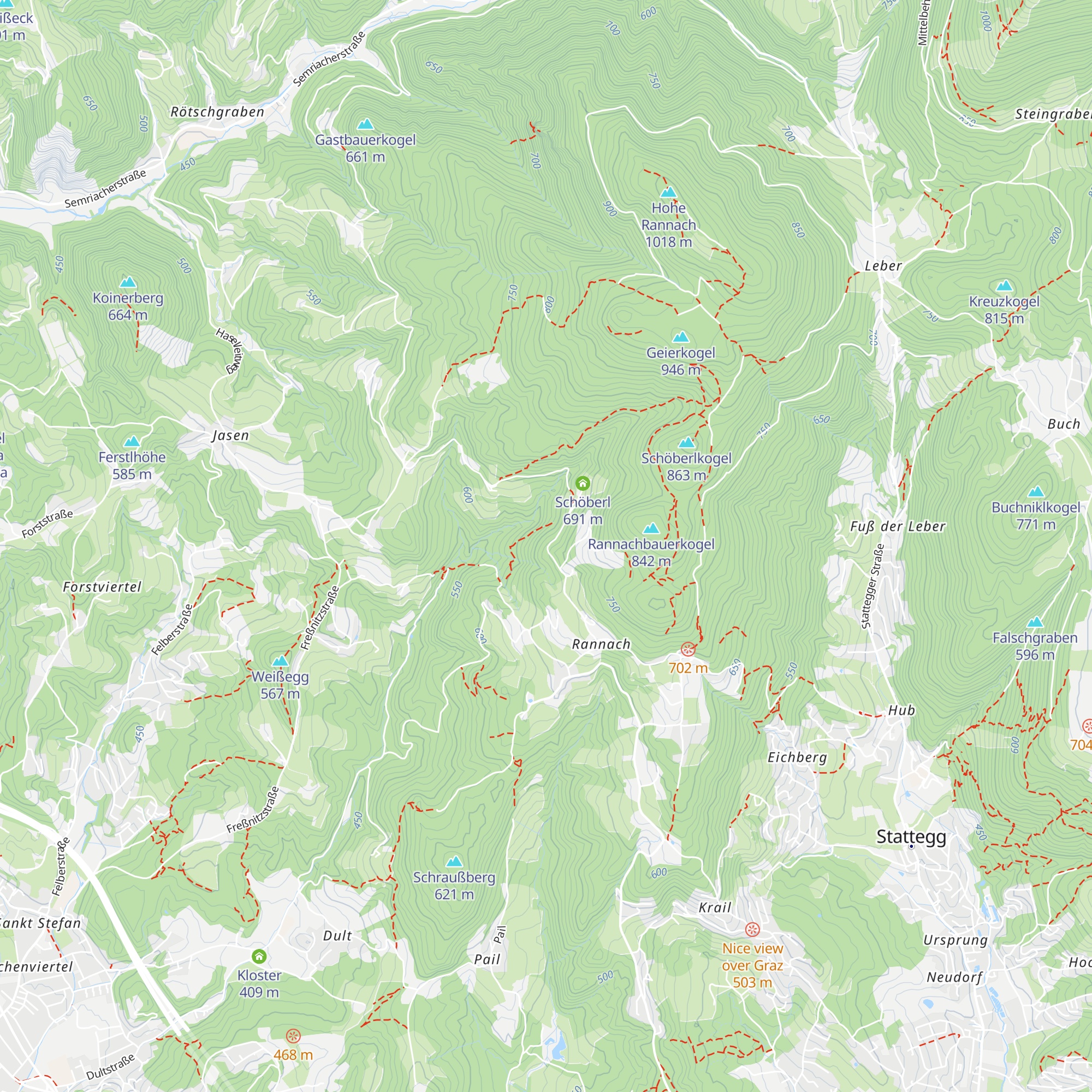 Brunnfranzl map