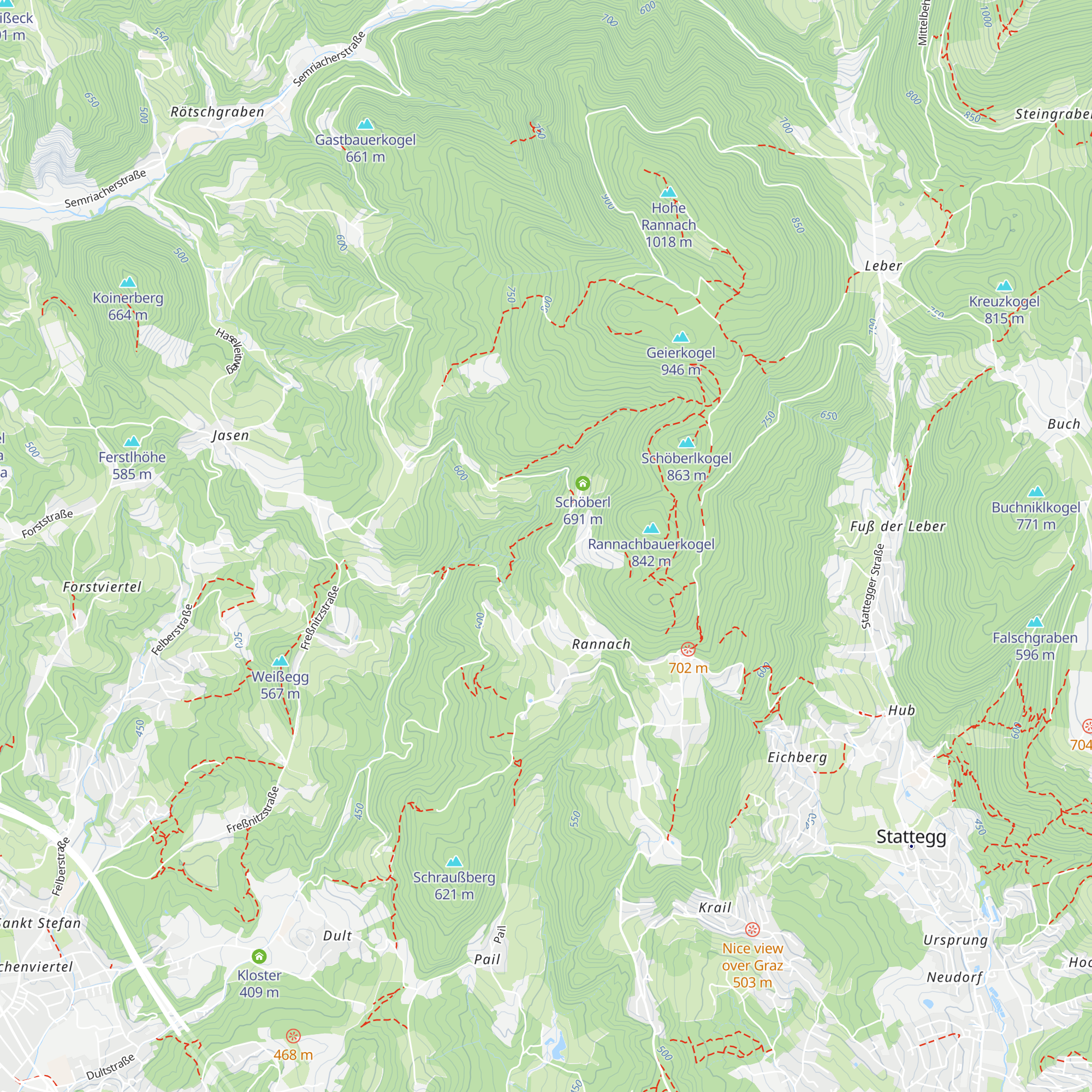 Brunnfranzl map