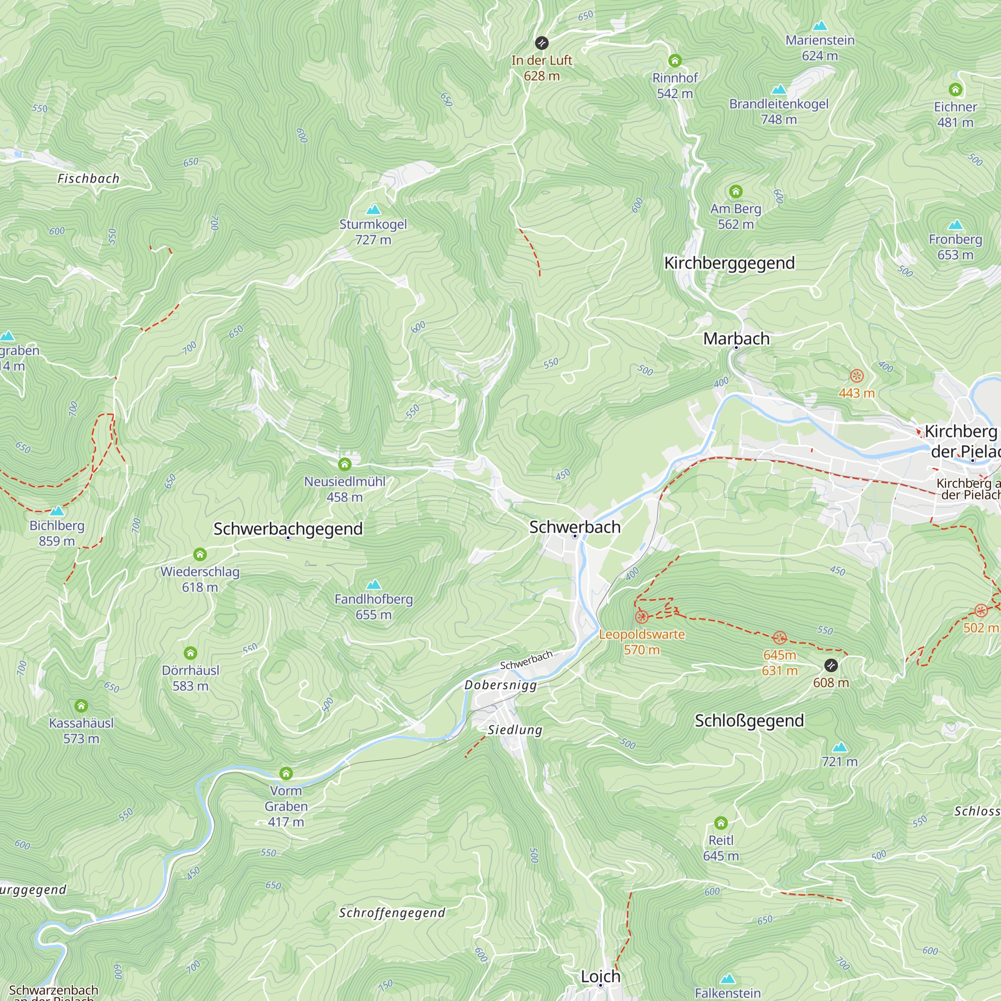 Kumpfmühl map