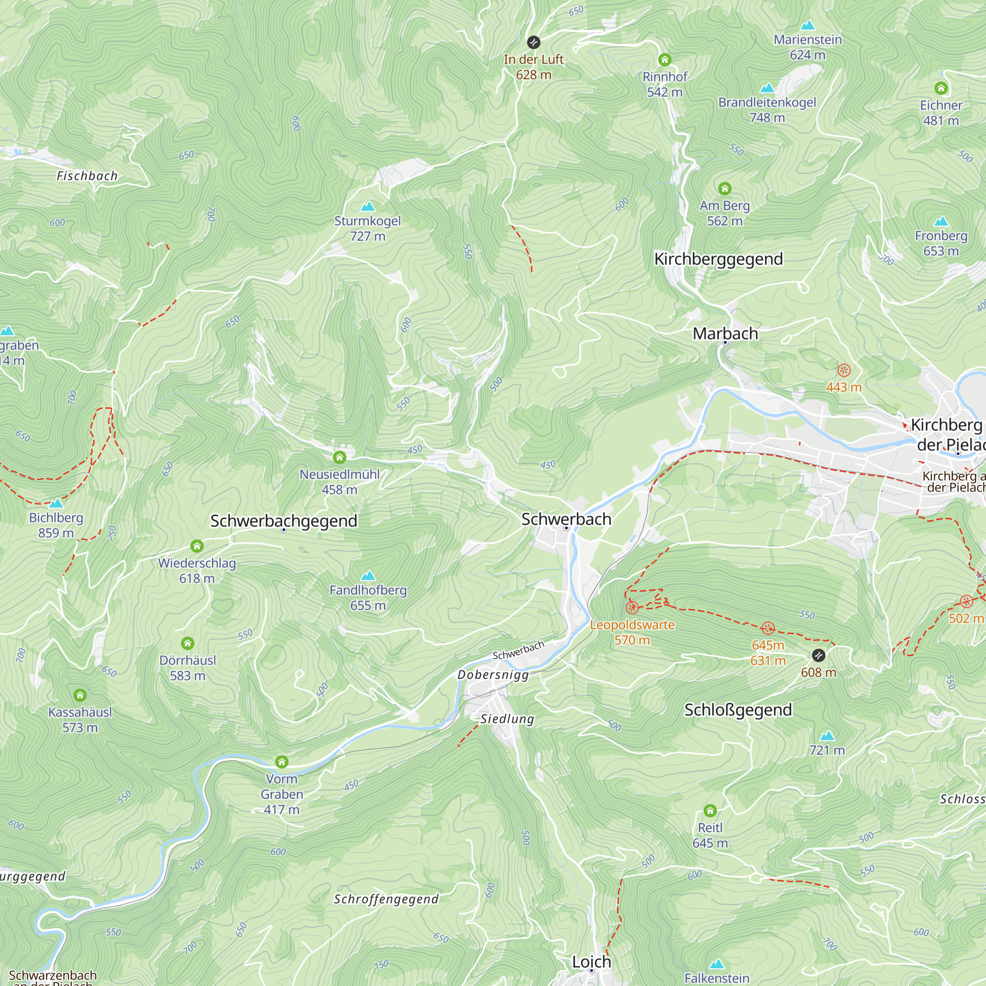 Kumpfmühl map
