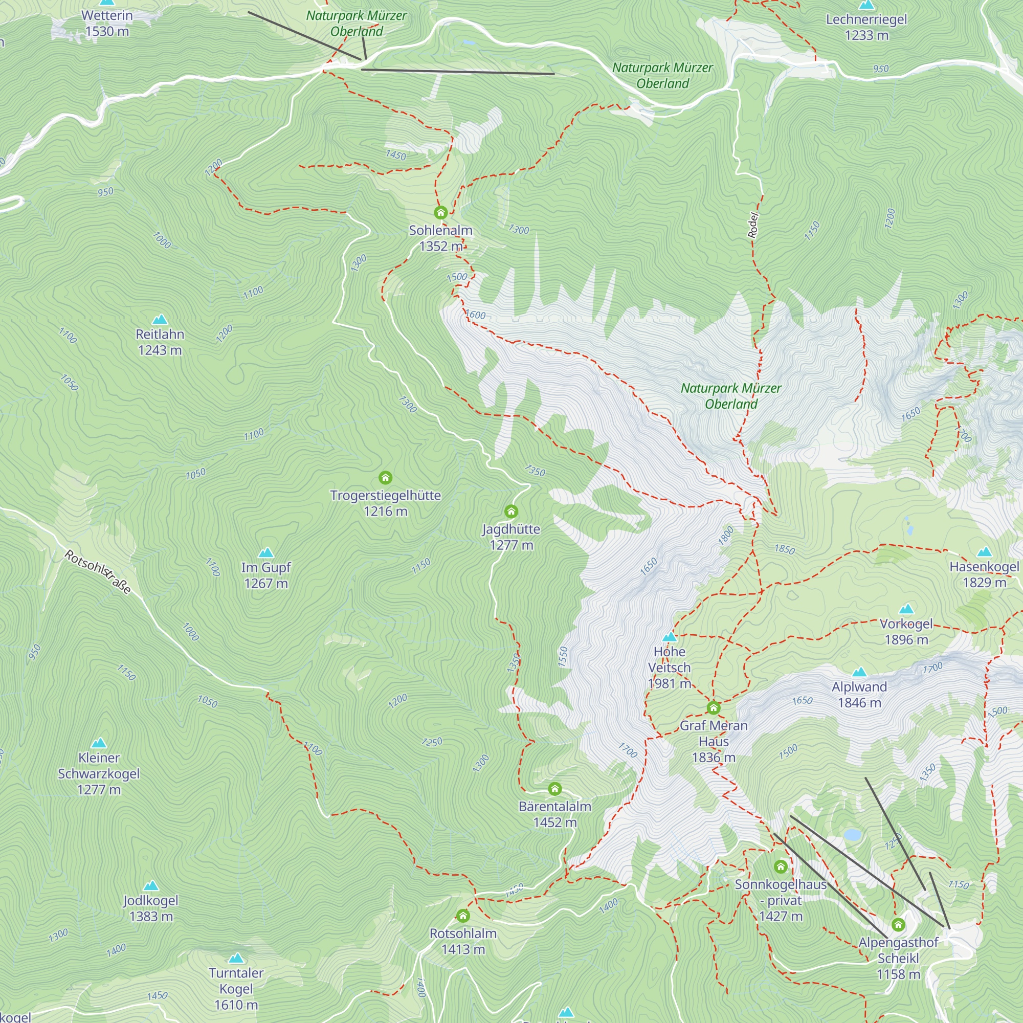 Jagdhütte map