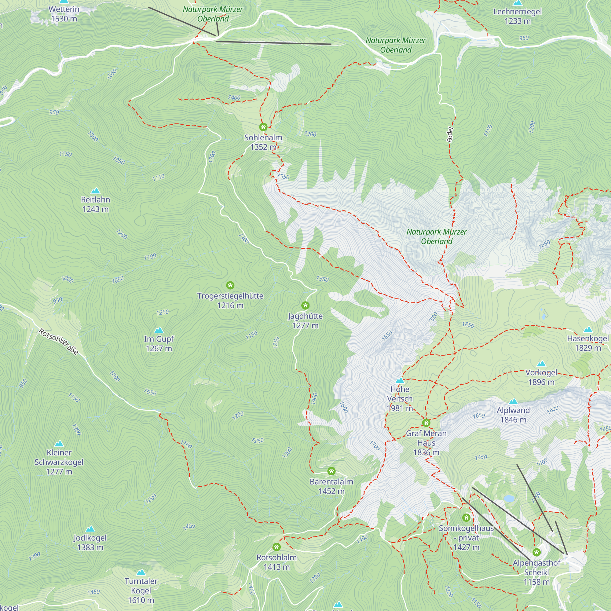 Jagdhütte map