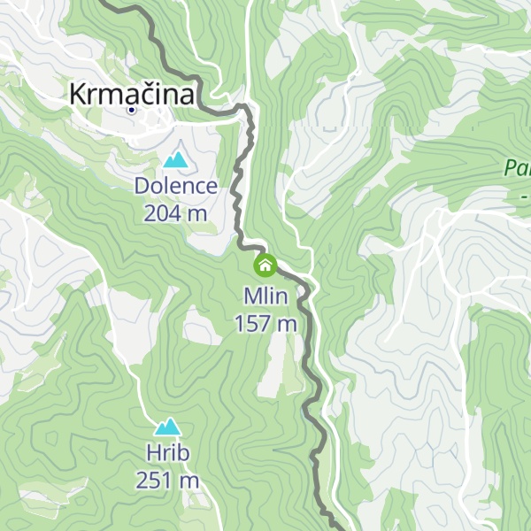 Map of Mlin