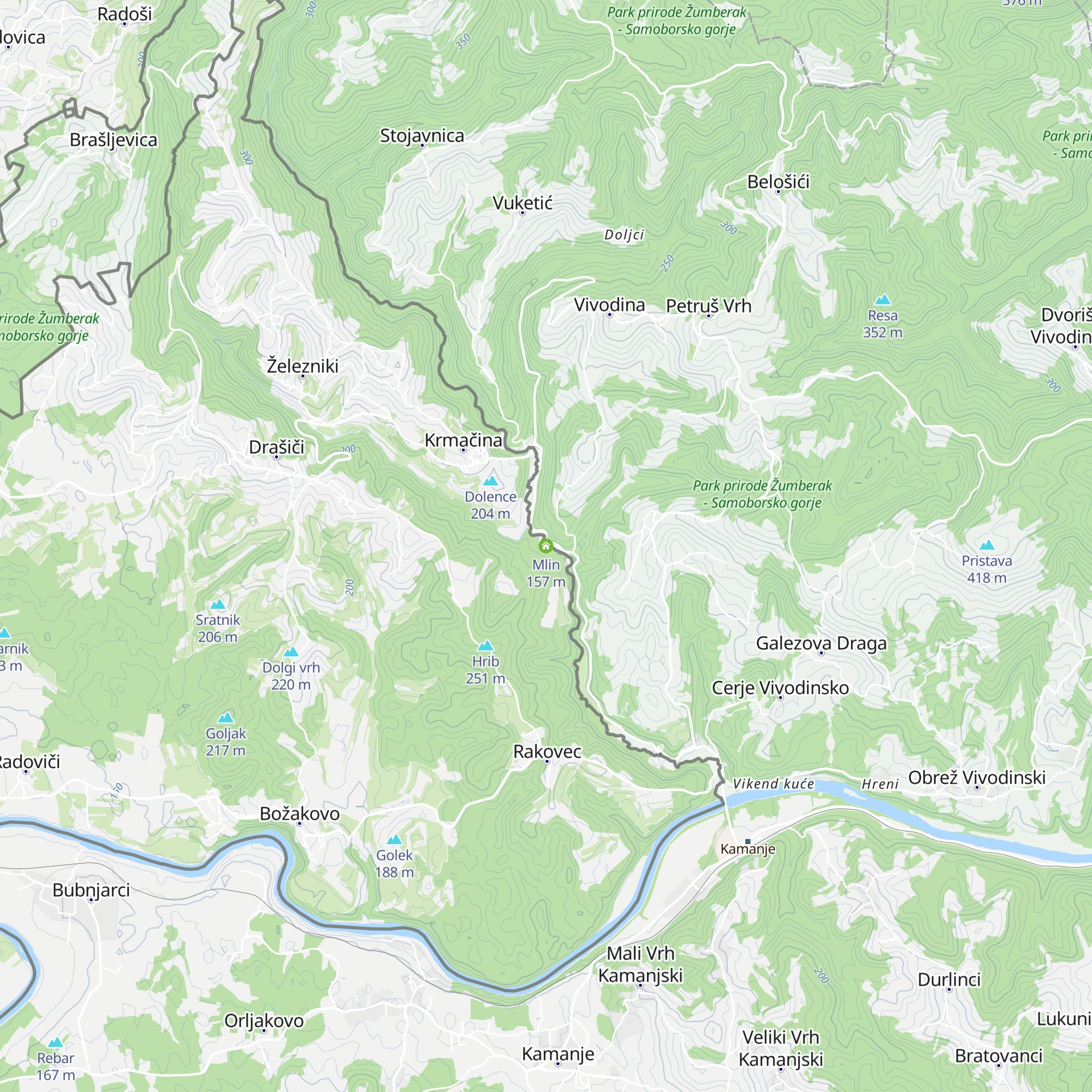 Mlin map