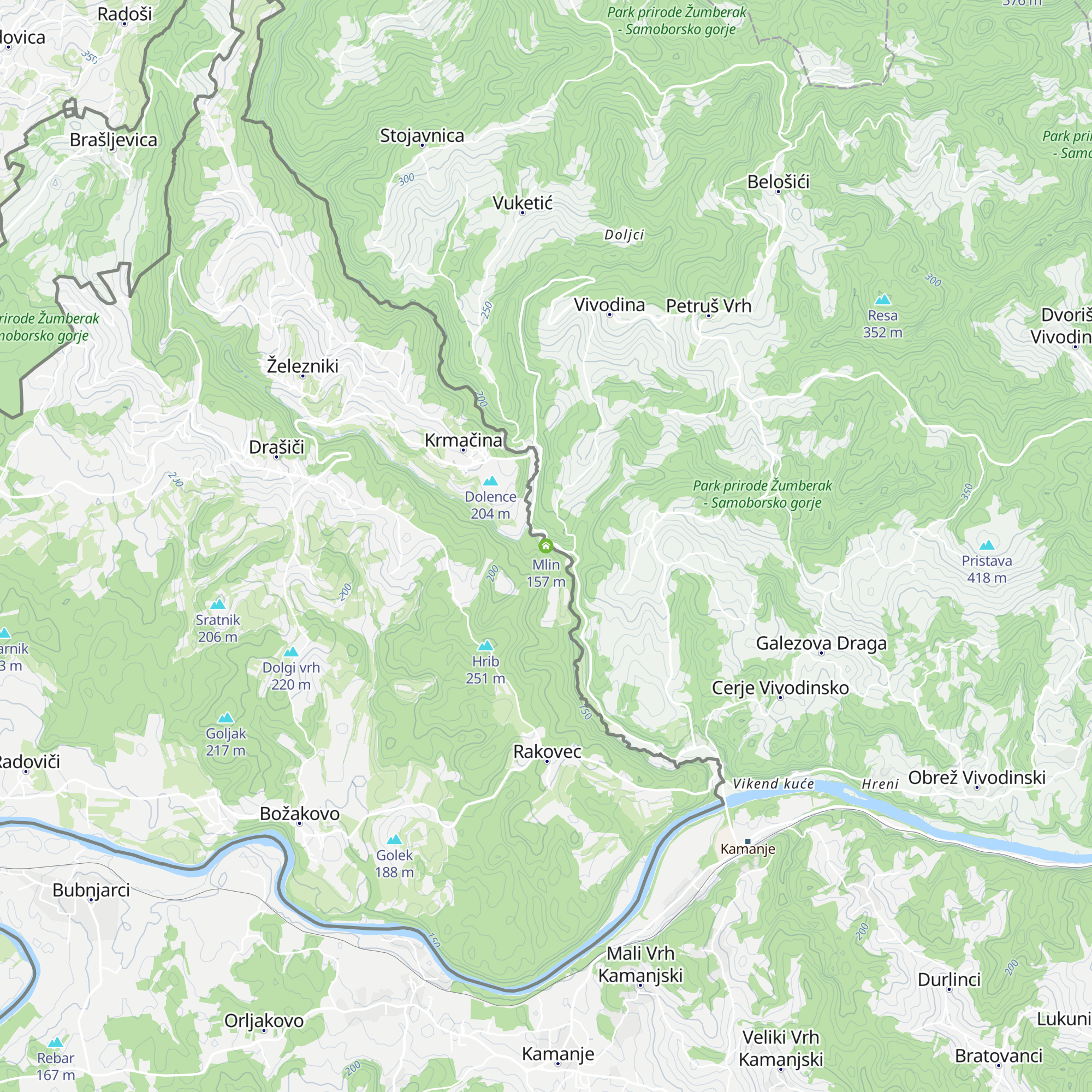 Mlin map