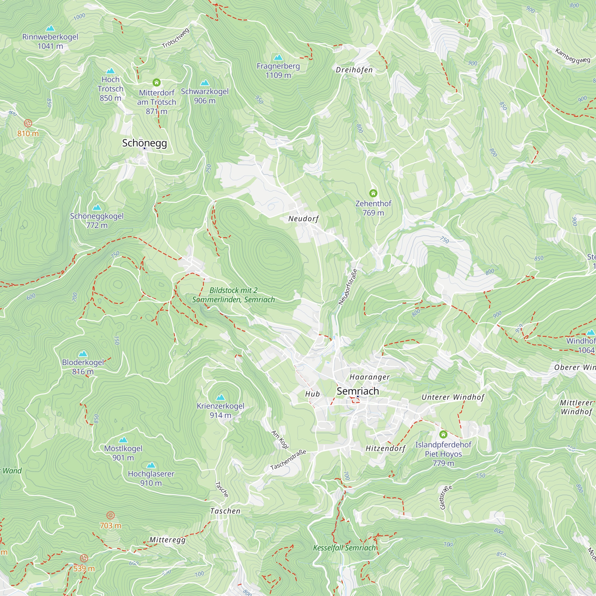Oachberggidi map