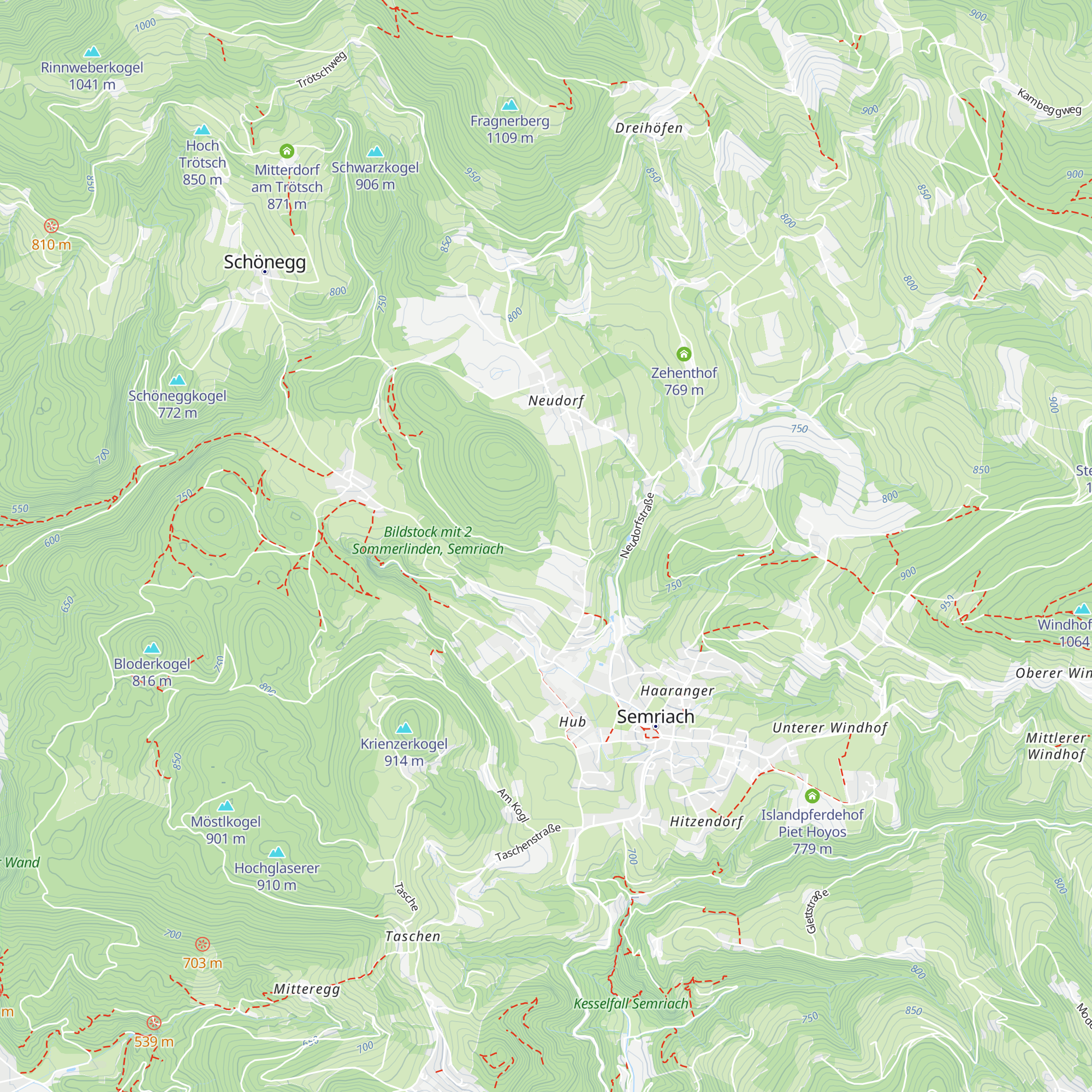 Oachberggidi map