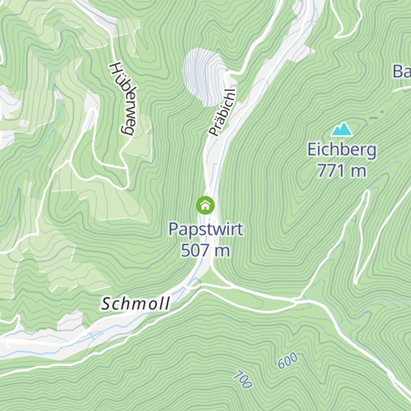 Map of Papstwirt