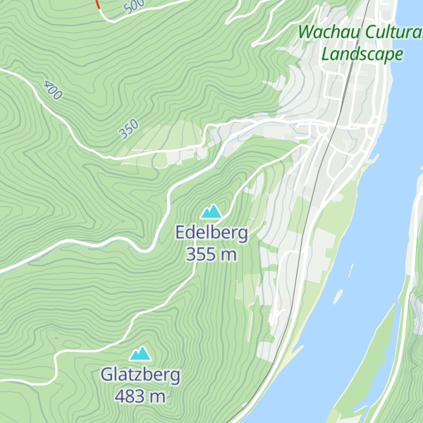 Map of Edelberg